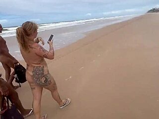 Nudist beach adventure with hot girls and intense sex scenes