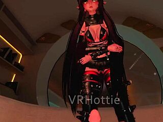 A slow dance with a lap dance experience in VRChat ERP