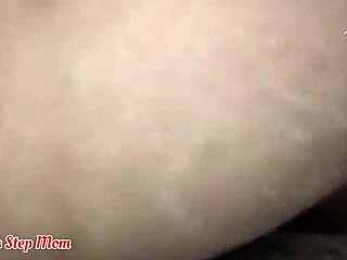 Stepmother and stepson sleeping together in the same bed