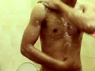 Gay masturbation and gay sex in a porn video