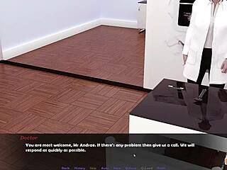 Big tits and ass fucking in a phone sex game