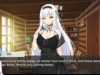 Hentai game with big breasted characters and witch theme