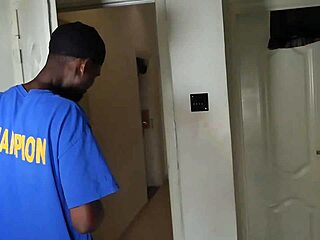 Stunning Black Friend Shows Off Slim Frame and Huge Shaft
