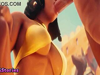 First time anime sex with two cocks in xxx games