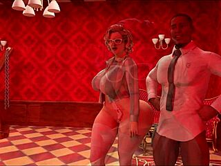 Boss with a big cock dominates his curvy employee