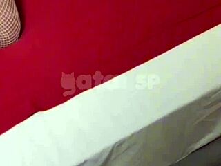 Hotwife Gataaasp in interracial gangbang with 3 black men