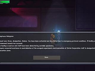 Hentai game with hot alien cock creampie action