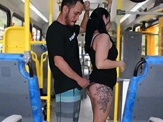 Gay bus ride turns kinky with public masturbation and more