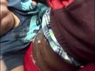 Interracial sex leads to rough BJ and creampie