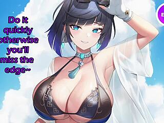Yelan’s edging hentai JOI will make you pant for more