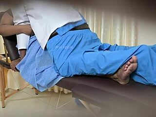 Hidden camera captures an Indian doctor having sex with a patient in a hospital room