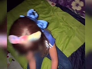 I have a stepsister with whom I have a crush and we are both on the bed