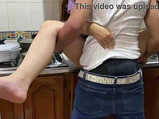 Big ass latina stepmom in homemade video on point