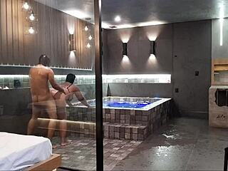 My friend loved the luxury motel and let loose