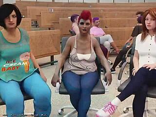 Hot MILF teacher educates class in steamy 3D hentai