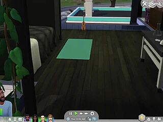 Step brother and step sister have sex with each other in The Sims 4