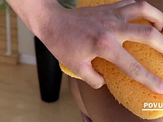 Step mom Jayne Doh gets sucked anytime and anywhere by her horny son-in-law