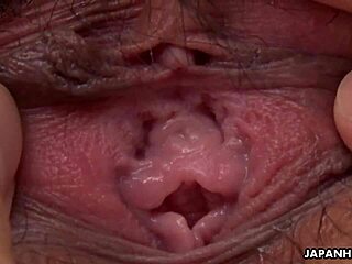 Close-up and personal with horny nurse Anna Kimijima