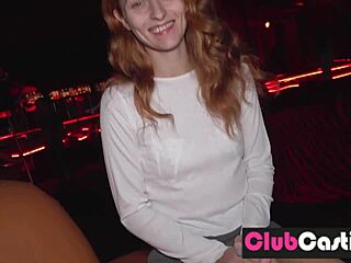 Shy Redhead Dreams of Stripping Fame with ClubCastings in Wild Cowgirl Action and Close-Up Shots