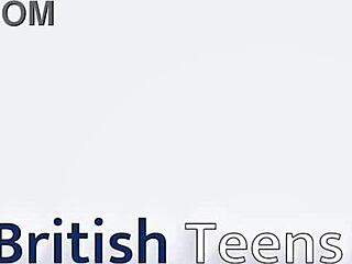 British amateur nerd gets kinky with a sex machine