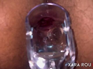 Speculum examination of the anus and the gaping hole