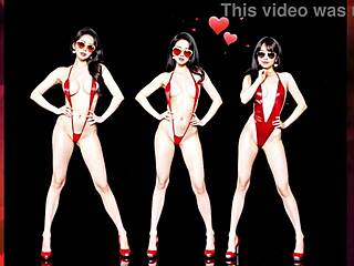 The breast expanding dance for the holiday of love