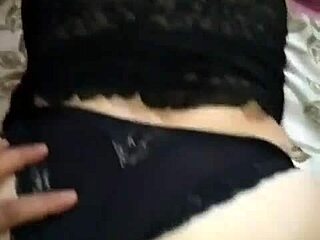The girl was very frisky and she took a full load in her ass