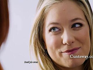 Sophia, babysitter, gets intimate with Kenzie and River