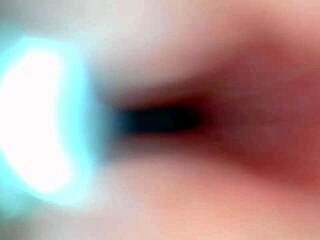 Endoscope camera recorded a man's hot sperm jetting out