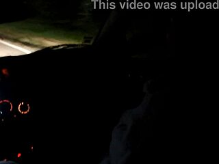 Girl in heels gets fucked by stranger in a car on the camera