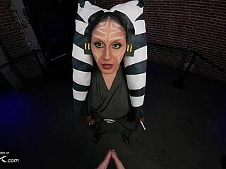 Anakin's impressive endowment overwhelms Ahsoka in VR