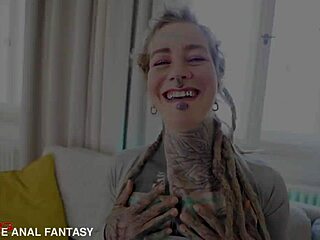 Hardcore double penetration action for a sexy young girl with big ass