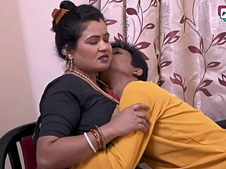 Desi mature is getting fucked by a young guy