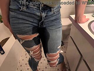 Amateur pee compilation with wetting and golden showers