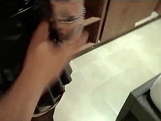 Skinny tattooed Latina submits to intense facial punishment