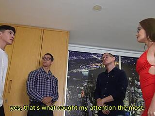 I let my stepson and his friend fuck me while they watched the house