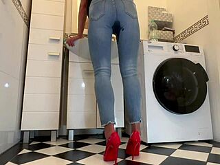 I’m desperate to feel excitement in sexy red heels