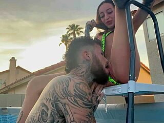 Hiring the pool boy to clean the pool